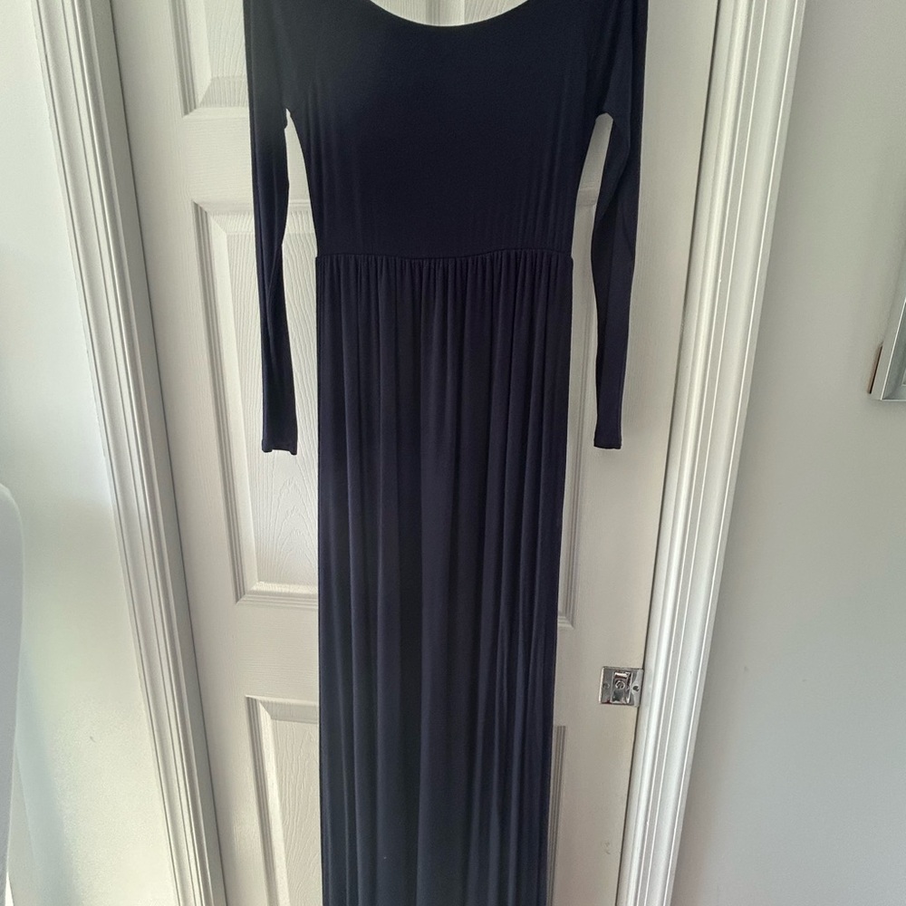Pinkblush Classic Black Long Sleeve Dress